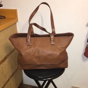 Brown Alligator Skin Purse